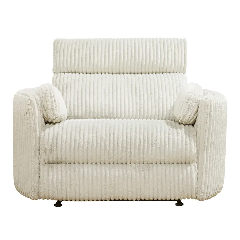Radius Xl Mega Ivory Extra Wide Power Glider Recliner
