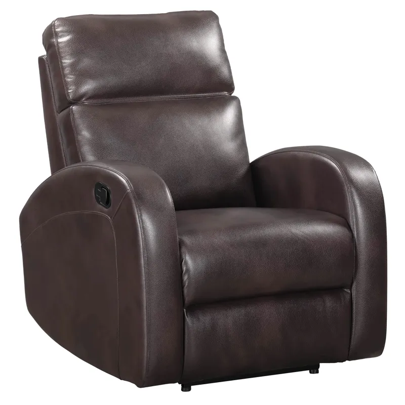 Devin Pebble Brown Manual Recliner Two Pack