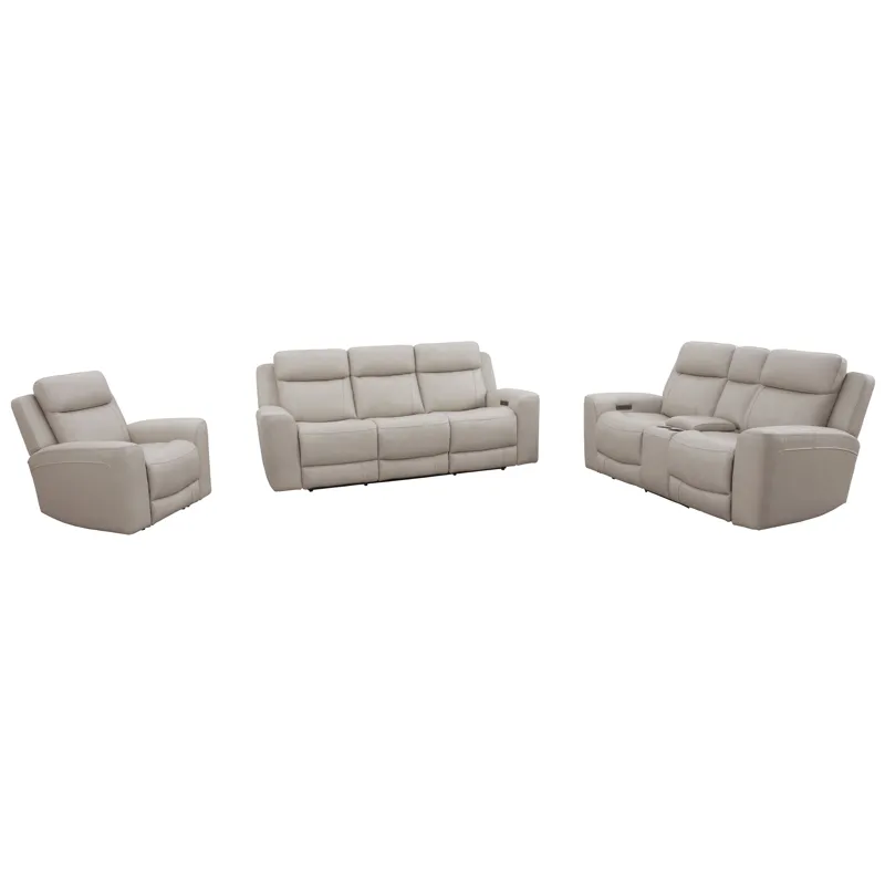 Calgary Stone Power Reclining Sofa Loveseat and Recliner