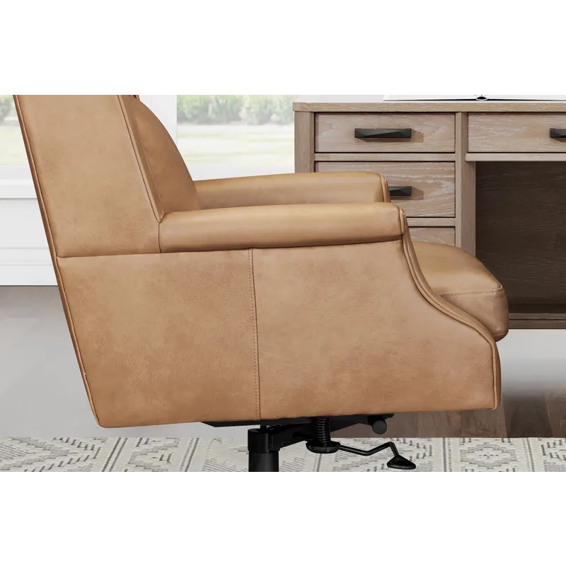 Dc132 Renaissance Clay Leather Desk Chair