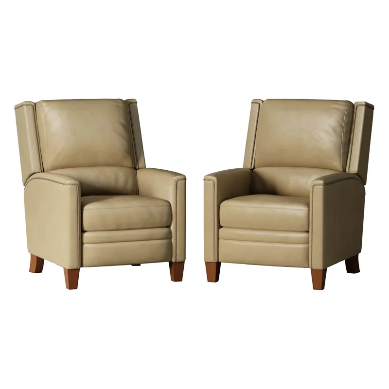 Connor Luxe Latte Manual Recliner Two Pack