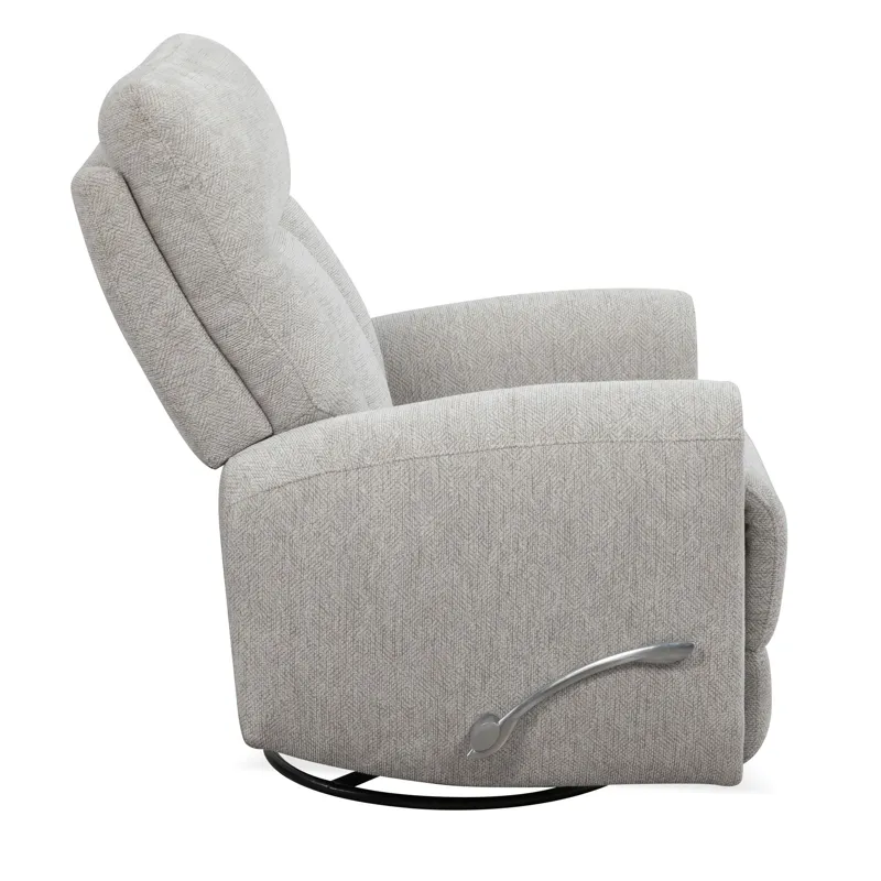 Natalia Thunderstorm Manual Swivel Glider Recliner Two Pack