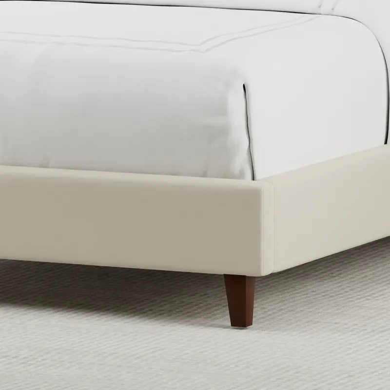 Jasmine Champagne Queen Footboard and Rails