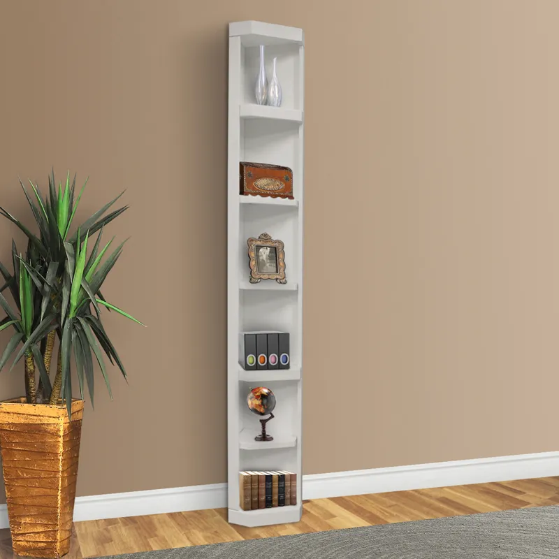 Catalina Outside Corner Bookcase