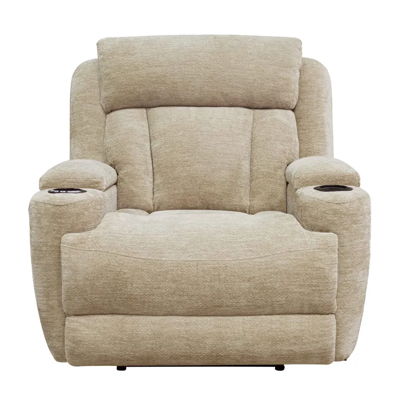 Dalton Lucky Fawn Power Reclining Sofa and Two Recliners