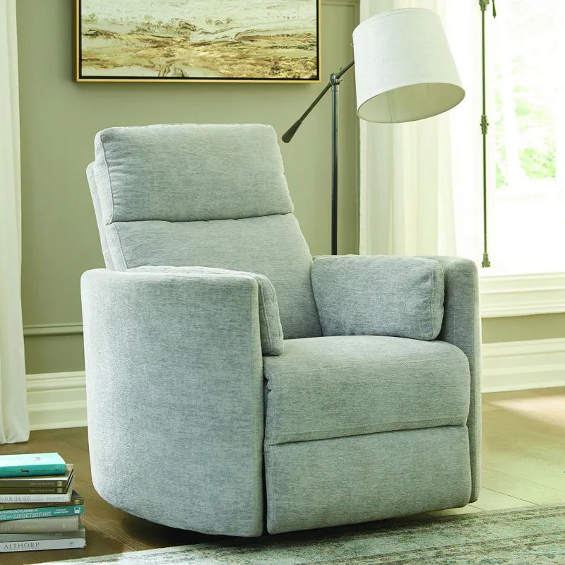 Radius Mineral Power Swivel Glider Recliner Two Pack