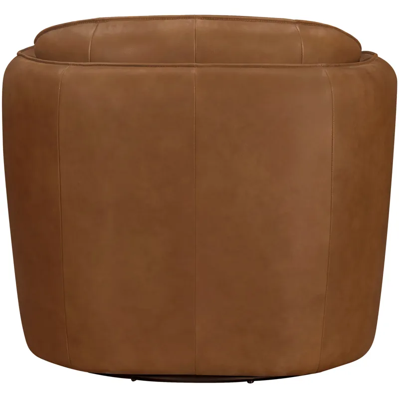 Norwood Renaissance Chestnut Swivel Glider Accent Chair Two Pack