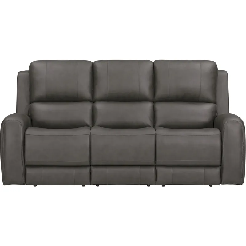 Belmont Autumn Fog Zero Gravity Power Reclining Sofa and Recliner