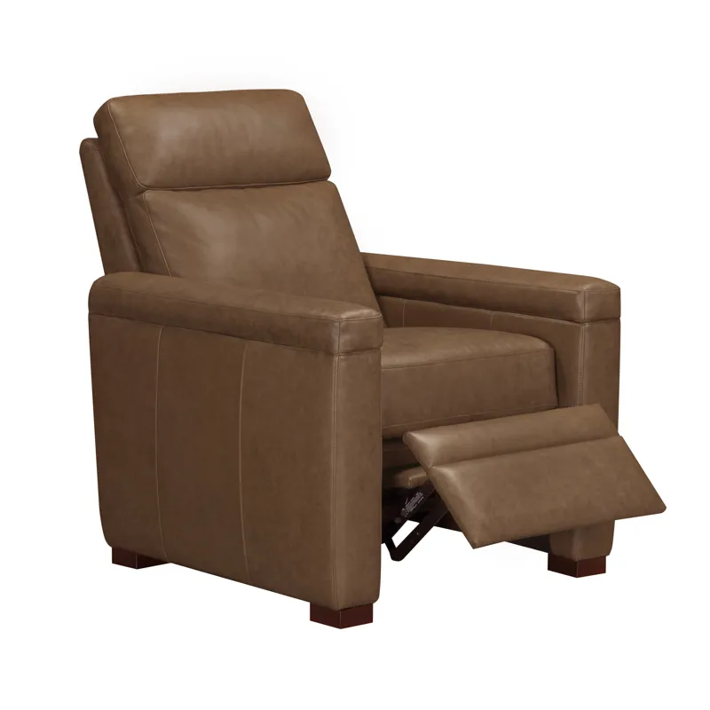 Garrison Renaissance Tobacco Manual Pushback Recliner