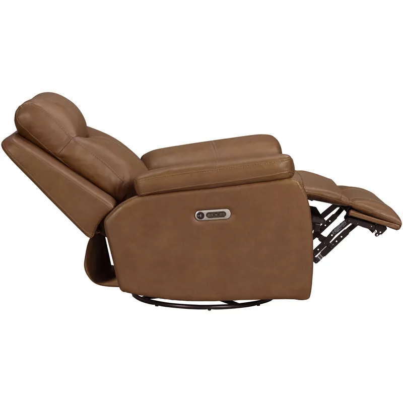 Veracruz Vintage Tan Zero Gravity Power Reclining Sofa Loveseat and Recliner