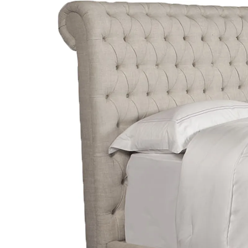 Jackie Crepe Queen Bed