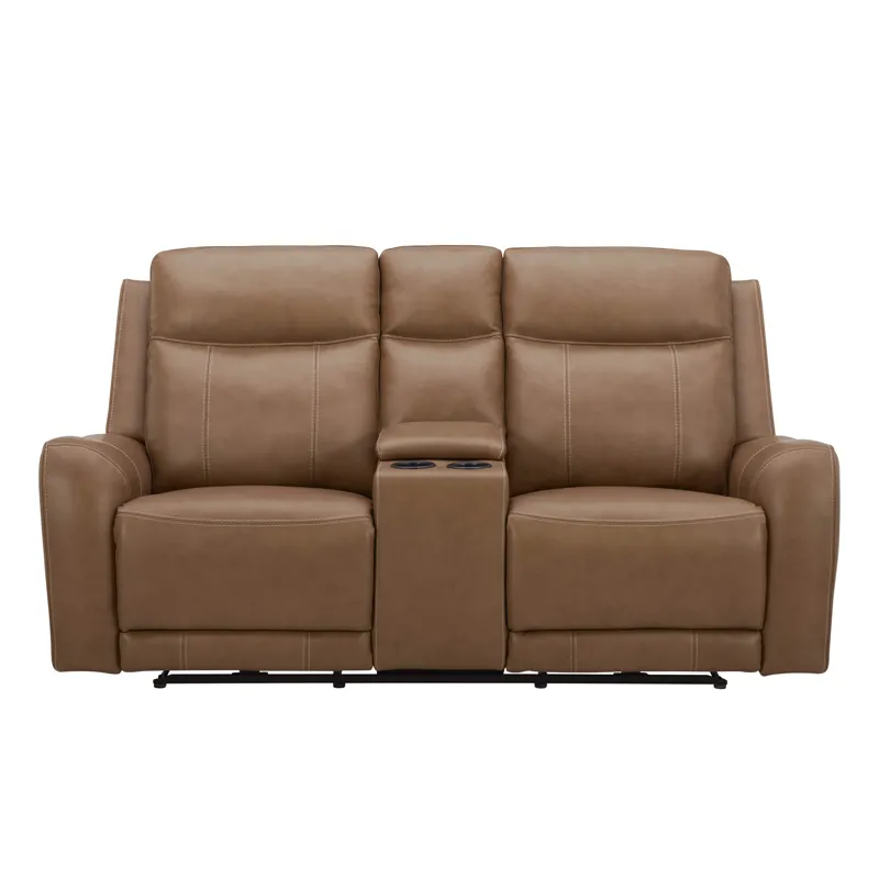 Haywood Butternut Power Reclining Sofa and Loveseat