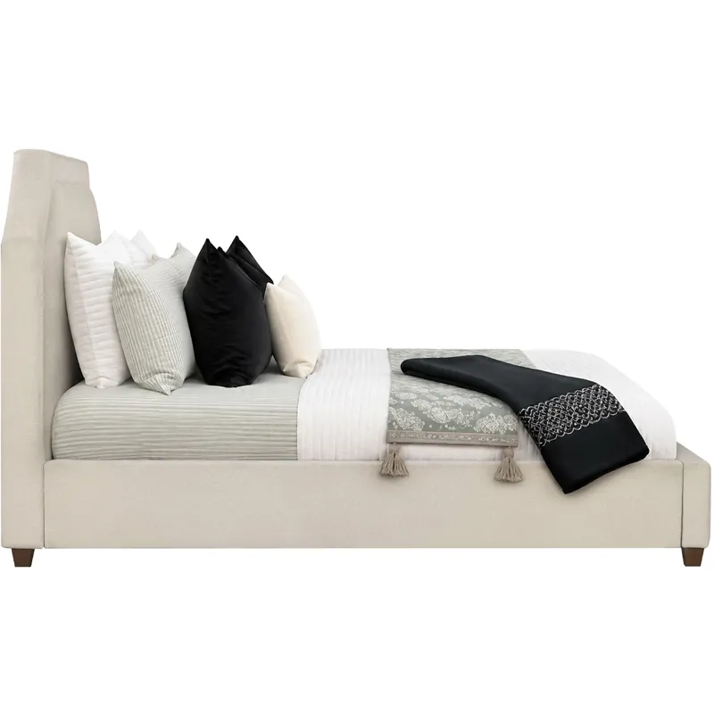 Gwen Mellow Flax King Bed 6/6