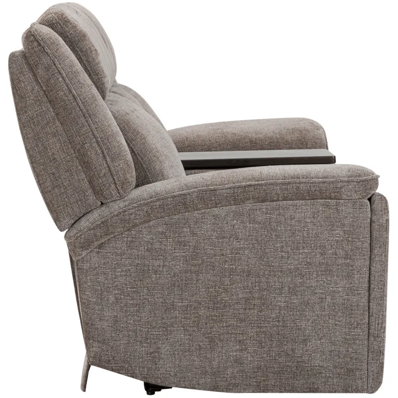 Colton Branson Tweed Power Zero Gravity Sofa and Loveseat with Immersive Audio