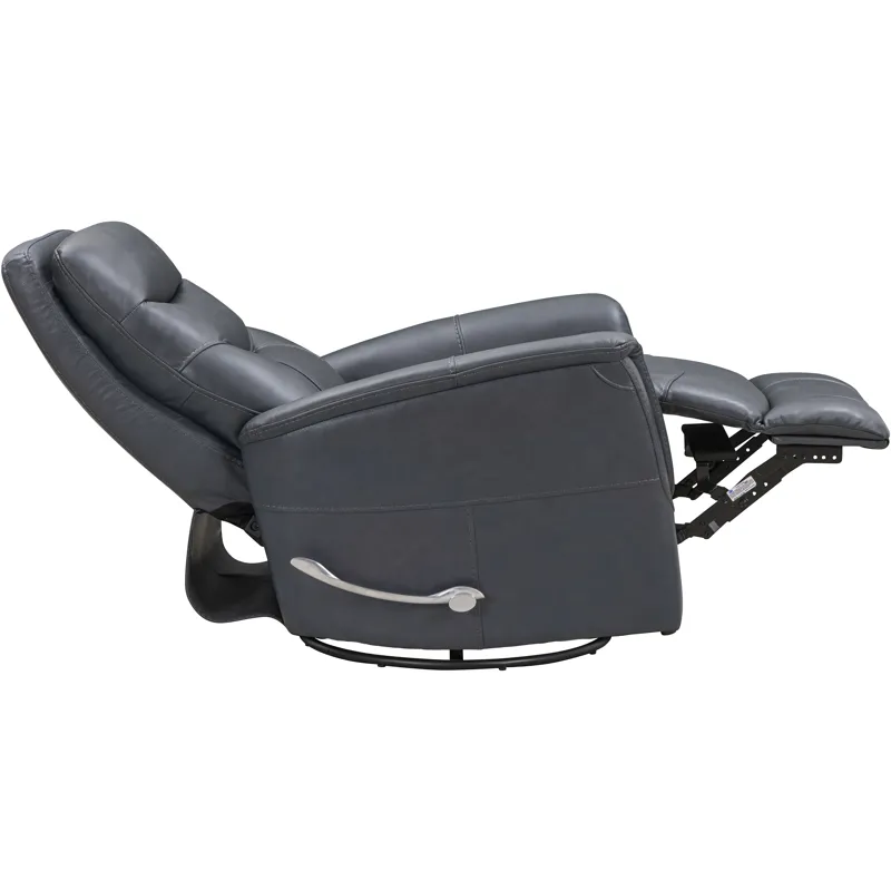 Gemini Milan Navy Manual Swivel Glider Recliner