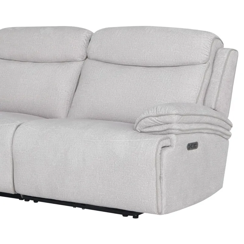Alpine Airy Snow Power Right Arm Facing Zero Gravity Recliner P2