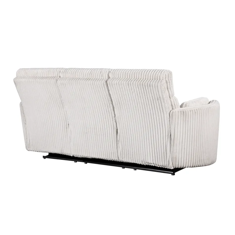 Radius Mega Ivory Power Reclining Sofa Loveseat and Recliner