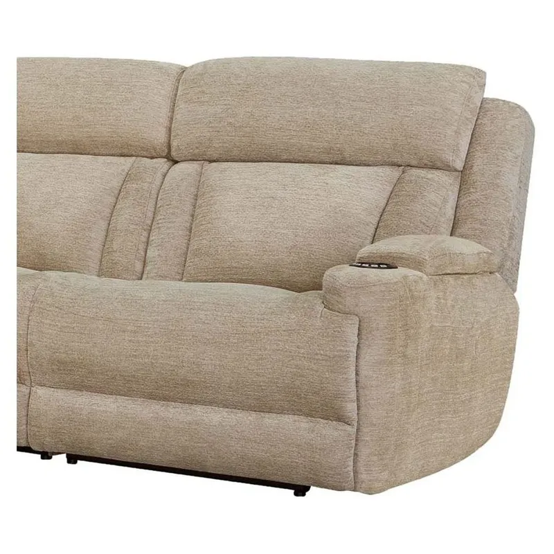 Dalton Lucky Fawn Right Arm Facing Recliner