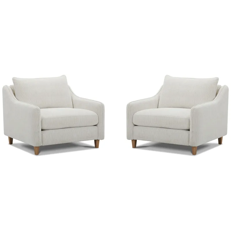 Vogue Farlo Chalk Chair Two Pack