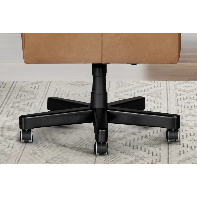 Dc132 Renaissance Clay Leather Desk Chair