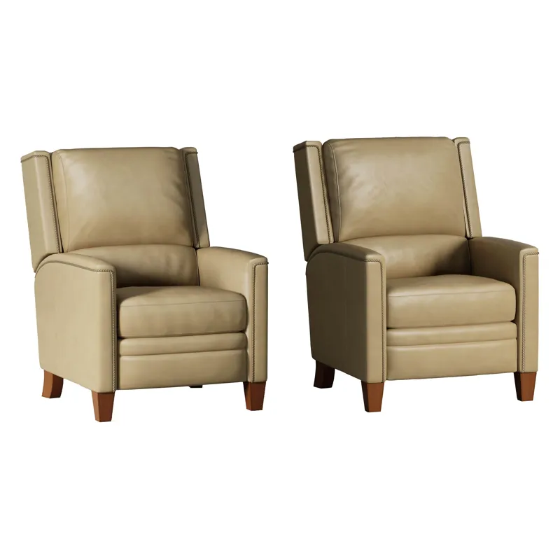 Connor Luxe Latte Power Cordless High Leg Recliner P2 Two Pack