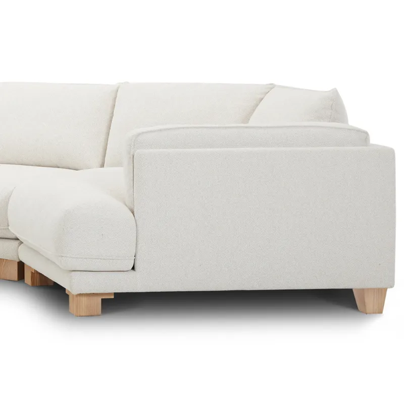 Escape Mirage Mist Right Arm Facing Bumper Chaise