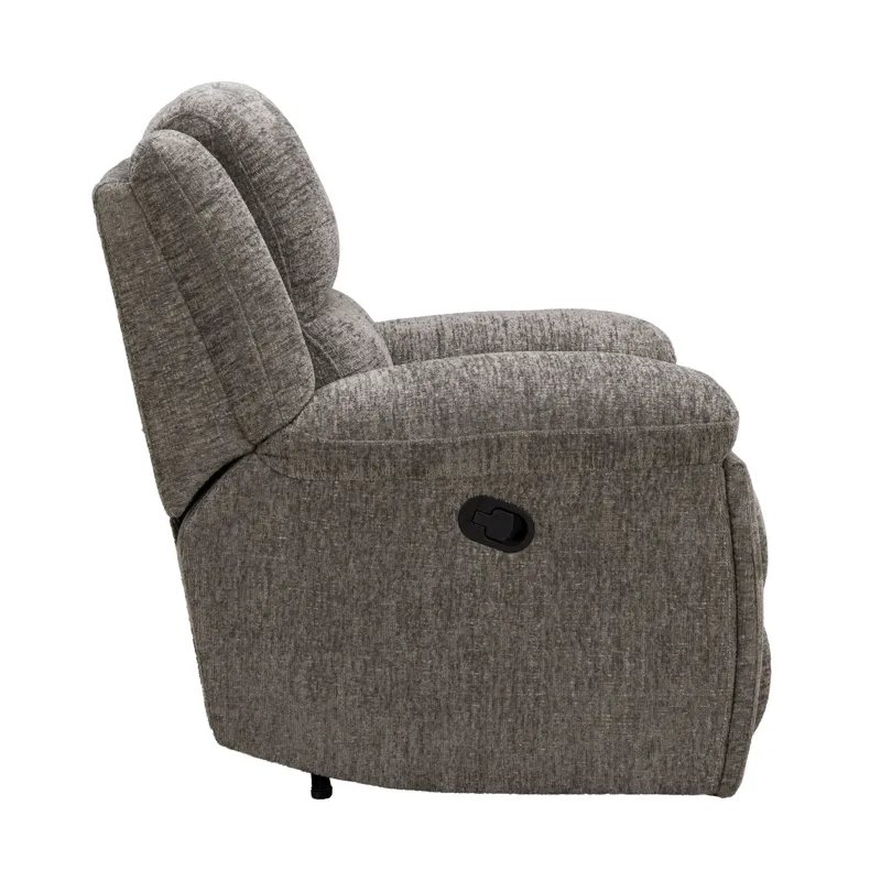 Buster Cabot Stone Manual Reclining Sofa and Recliner