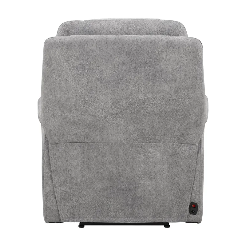 Linus Hudson Grey Zero Gravity Power Recliner Two Pack