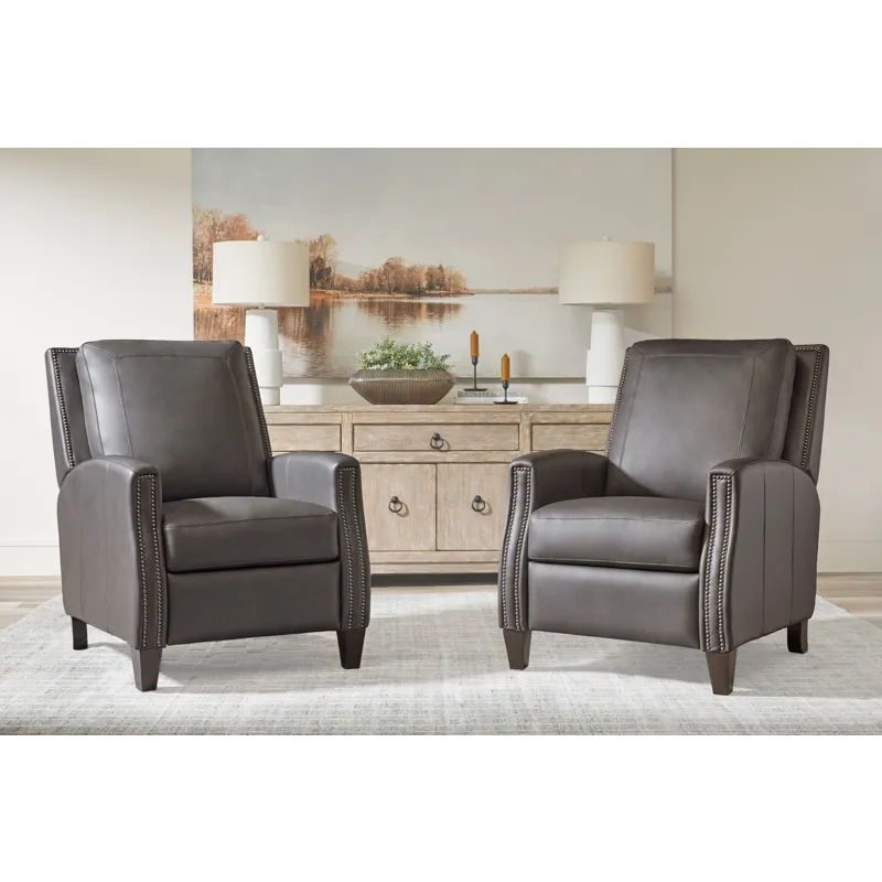 Hunter Echo Grey Manual Recliner Two Pack