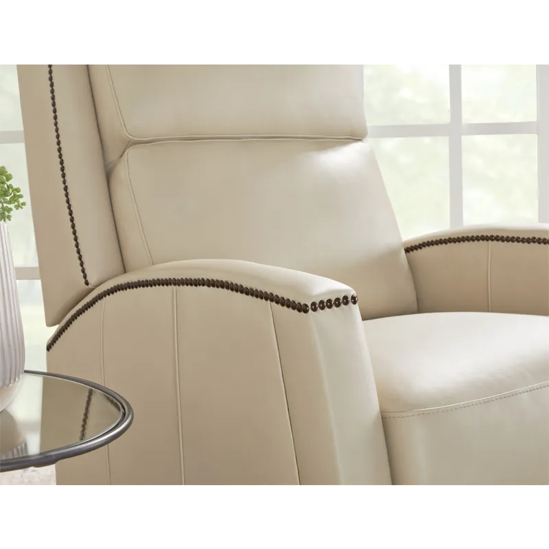 Vermont Pearl Glow Power High Leg Recliner P2