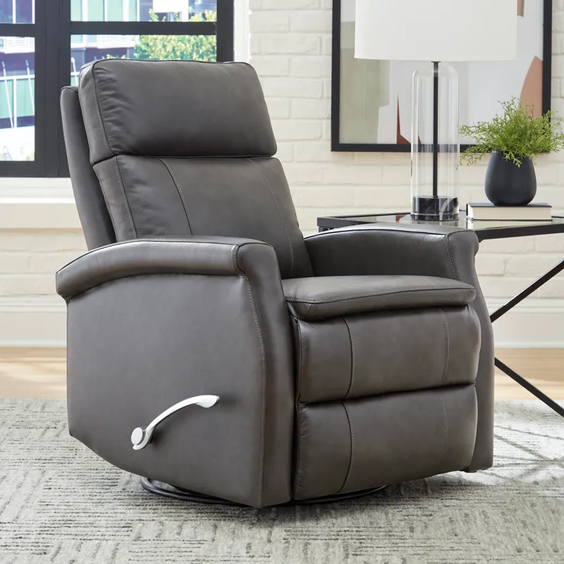 Bristol Raven Swivel Glider Recliner Two Pack