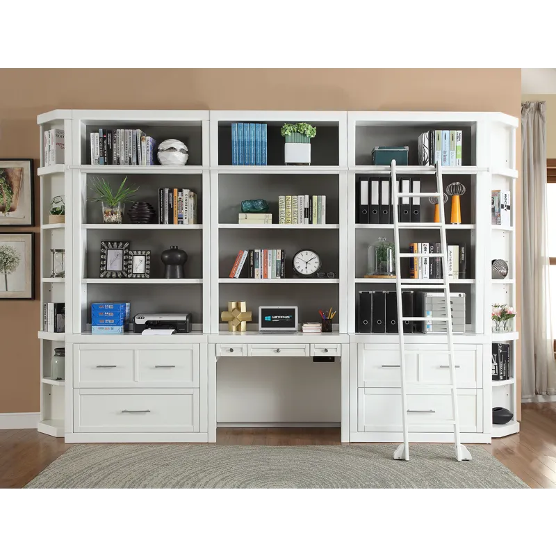 Catalina 9 Piece Workspace Library Wall