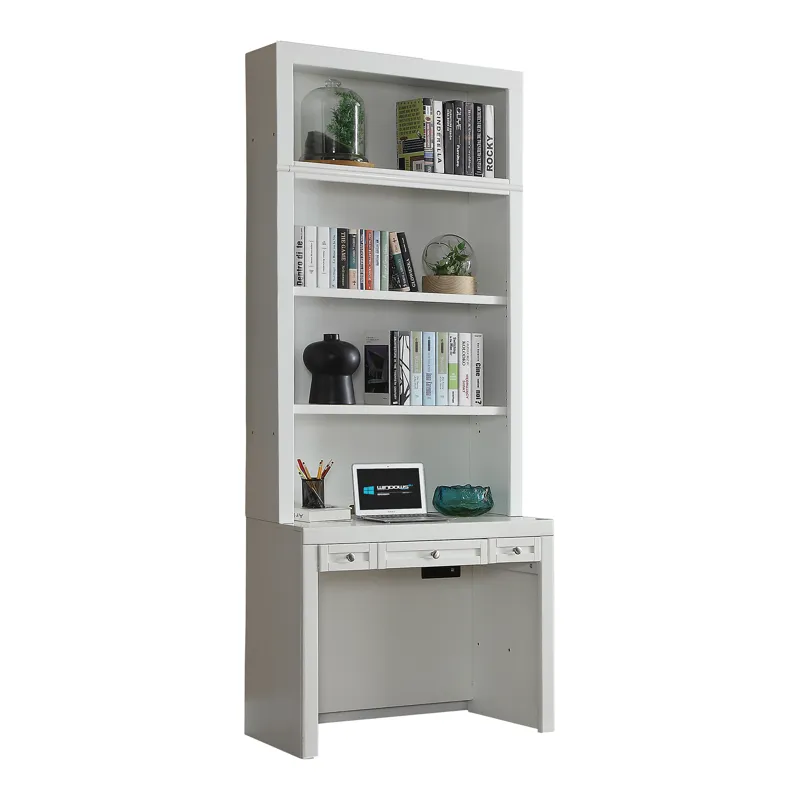 Catalina 40 In. Library Desk and Hutch