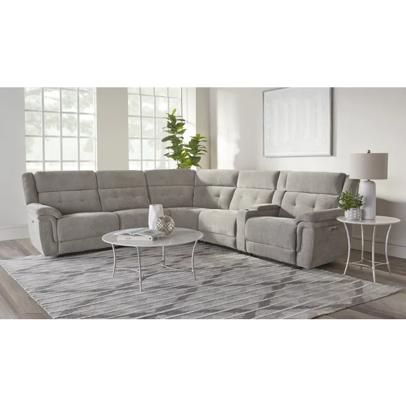 Richland Bristol Grey Entertainment Thin Console