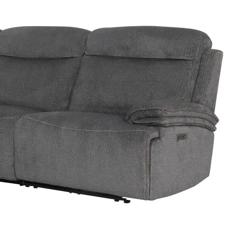 Alpine Airy Midnight Power Right Arm Facing Zero Gravity Recliner P2