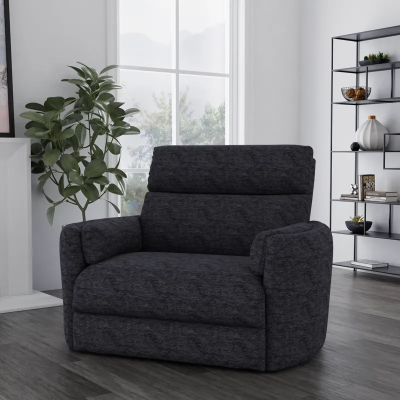 Radius Xl Mediterranean Extra Wide Power Glider Recliner Two Pack