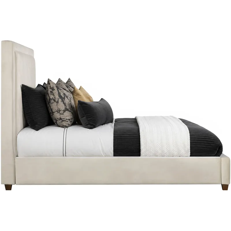 Kimberly Mystical Linen King Bed 6/6