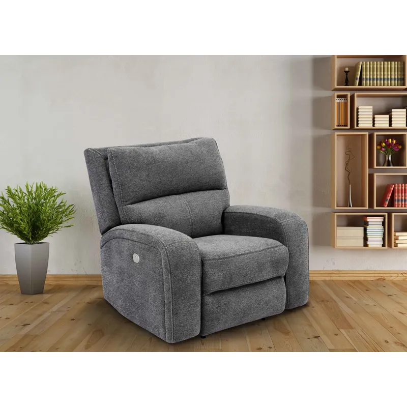 Polaris Bizmark Grey Power Recliner Two Pack