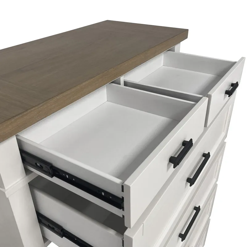 Americana Modern Bedroom 6 Drawer Chest