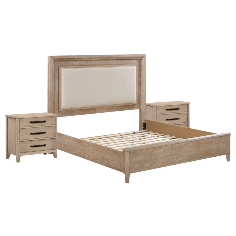 Breckenridge Bedroom King Bed with 2 Nightstands