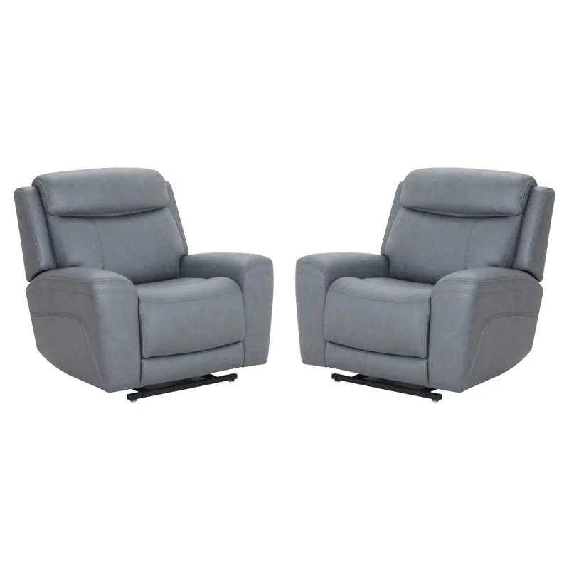 Callahan Sydney Evening Power Lift Recliner with Heat and Massage Two Pack