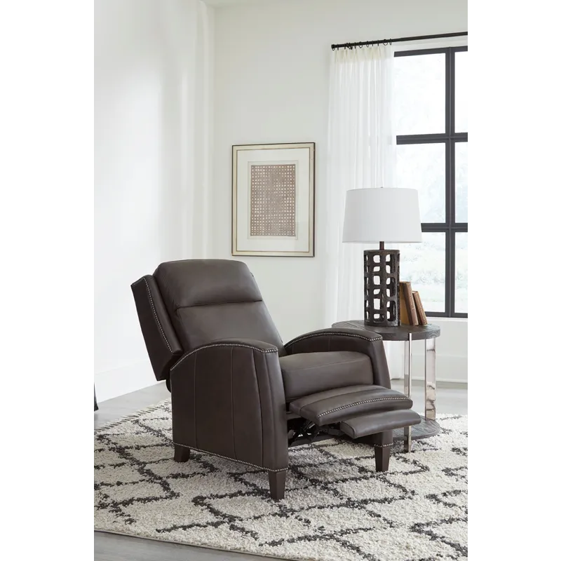 Vermont Slate Noire Power Cordless High Leg Recliner P2 Two Pack