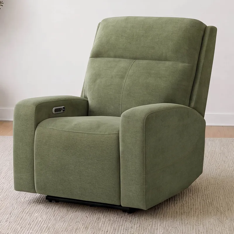 Traxton Jasper Moss Power Zero Gravity Recliner P3 Two Pack