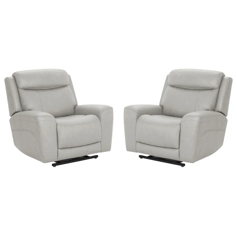 Callahan Sydney Granite Power Lift Recliner with Heat and Massage Two Pack