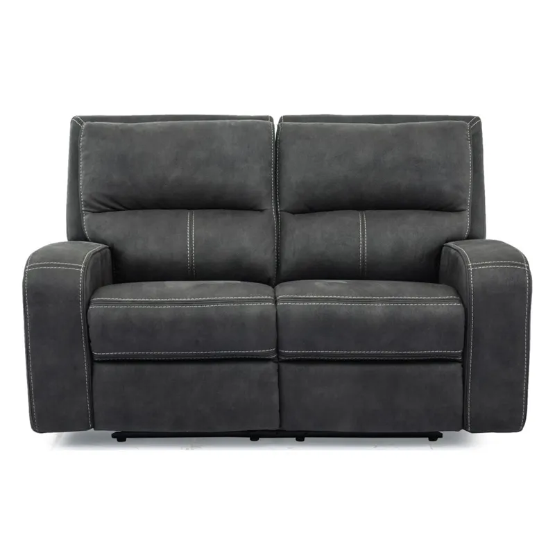 Polaris Slate Power Reclining Sofa Loveseat and Recliner