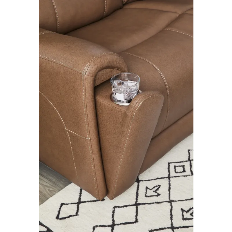 Hancock Apple Cider Zero Gravity Power Reclining Sofa and 2 Recliners