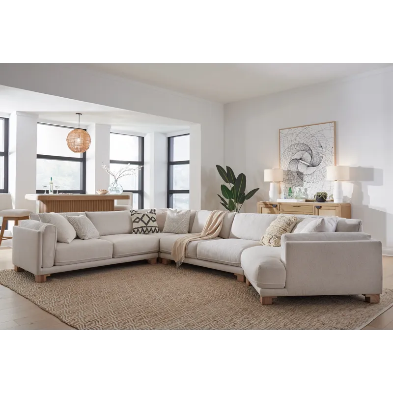 Escape Mirage Mist 4 Piece Modular Sectional