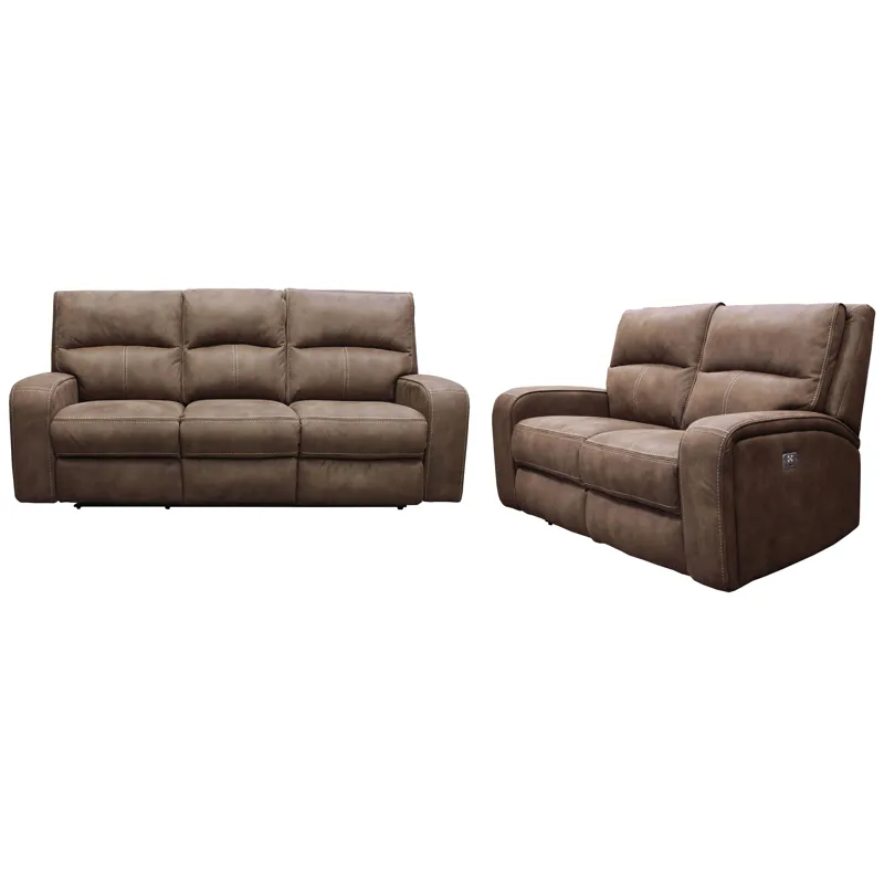 Polaris Kahlua Power Reclining Sofa and Loveseat
