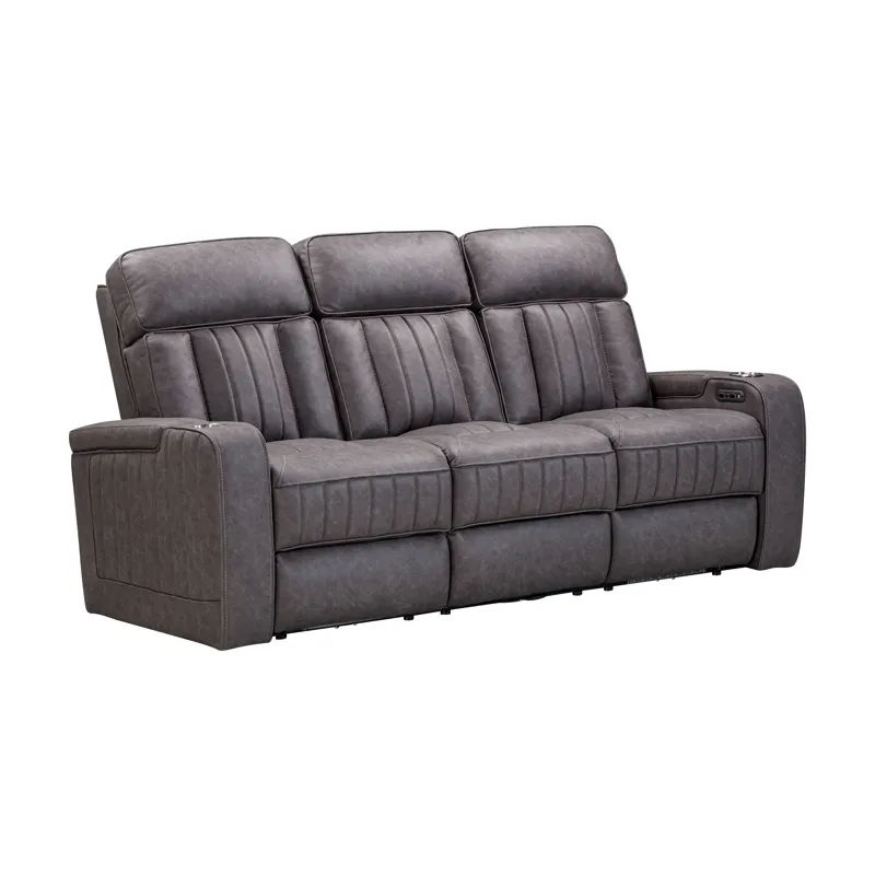 Equinox Mercury Power Reclining Sofa with Drop Down Table