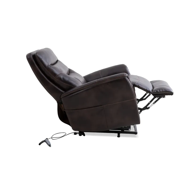 Gemini Truffle Power Lift Recliner with Articulating Headrest Two Pack